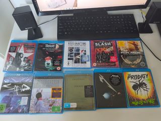 Blu-rays Música Rock, Metal, Pop
