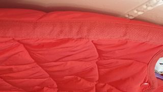 Chaqueta acolchada Zara roja
