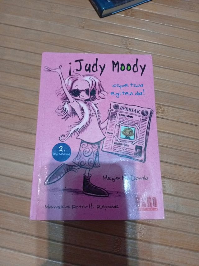 Judy Moody Ospetsua egiten da (Basque Edition)