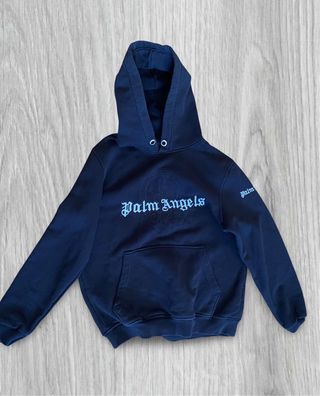 Felpa Palm Angels x Moncler Nera