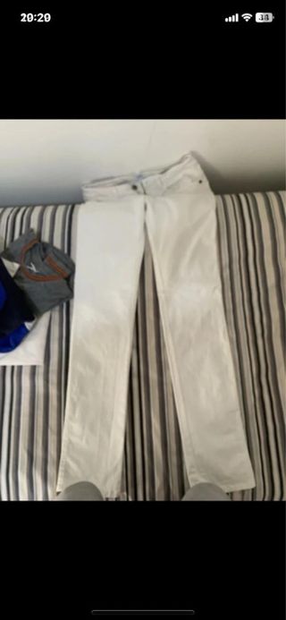 Pantaloni Armani Ragazzo Bianchi