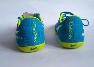 Zapatillas Fútbol Sala Niño Nike Azul/Verde