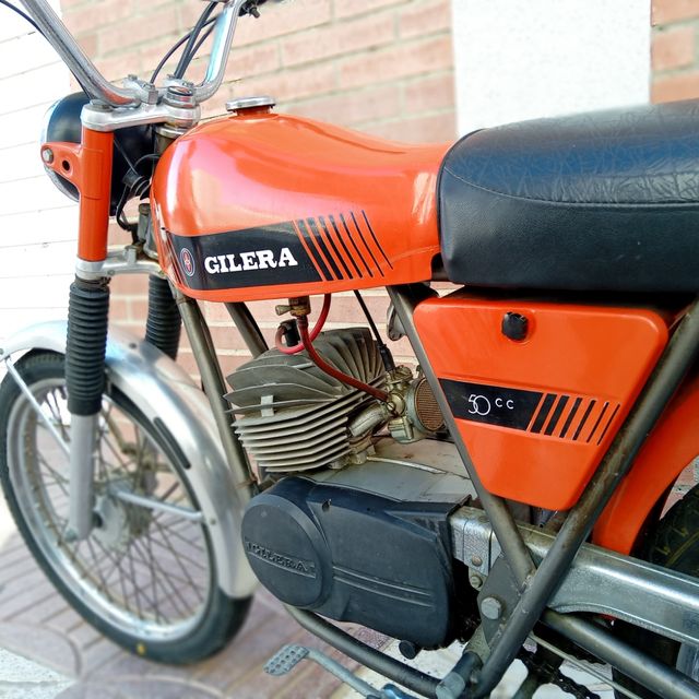 Ciclomotor Gilera 1979 Naranja