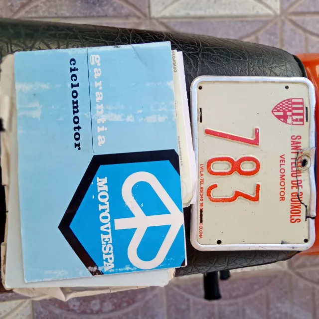 Ciclomotor Gilera 1979 Naranja