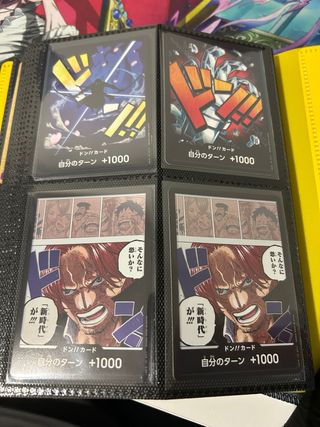 Collezione carte One Piece Don!!