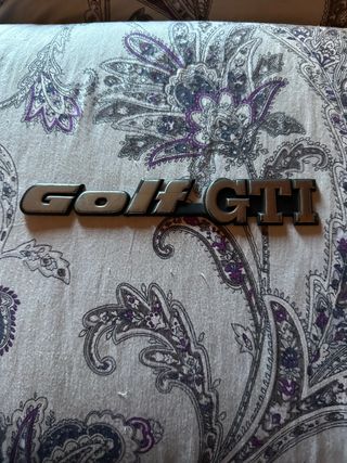 Logo GTI Golf mk2 Original Trasero