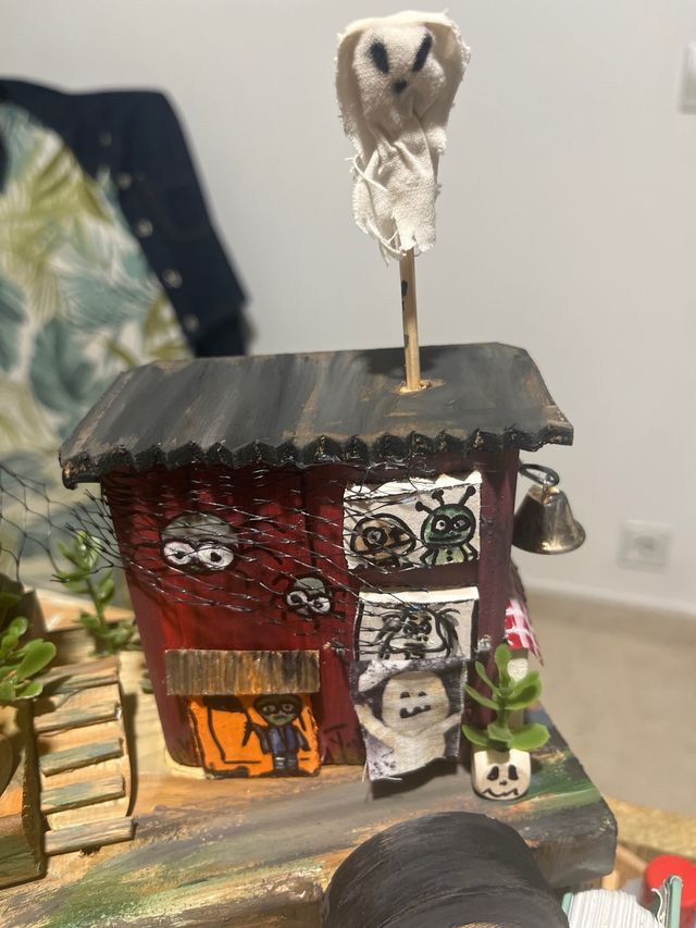 Decoración Halloween Casa Carro