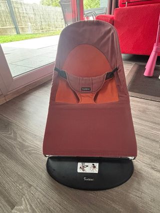 Hamaca Babybjorn Rosa y Naranja