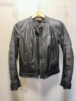 Chaqueta de cuero SHIMA para moto mujer Talla S