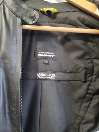 Chaqueta de cuero SHIMA para moto mujer Talla S