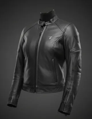 Chaqueta de cuero SHIMA para moto mujer Talla S