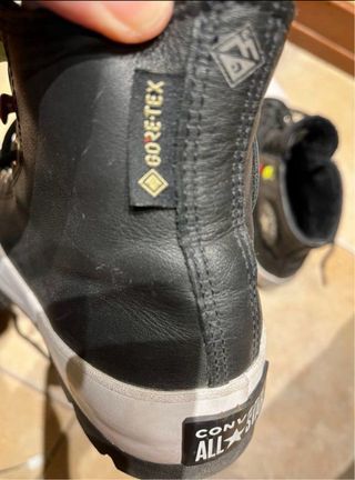 Converse Gore-Tex Talla 38 Negro