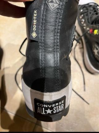 Converse Gore-Tex Talla 38 Negro