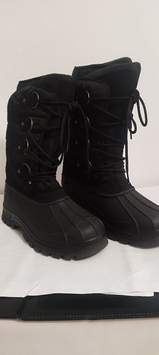 Botas de Nieve Negras