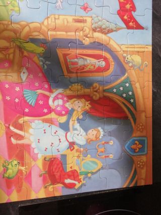Puzzle Princesa y Rana Djeco +4 años