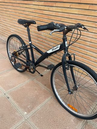 Bicicleta infantil Btwin negra