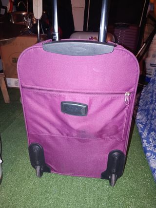 Maleta de cabina Vagg morada Paco Martínez