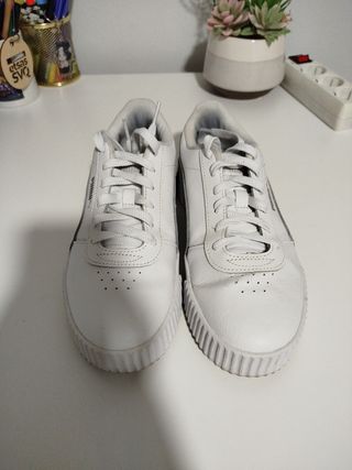 Deportivas Puma Blancas Talla 38.5