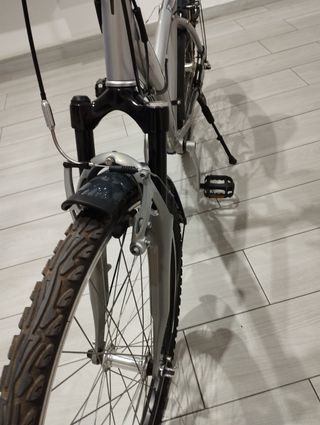Bicicleta Btwin Gris