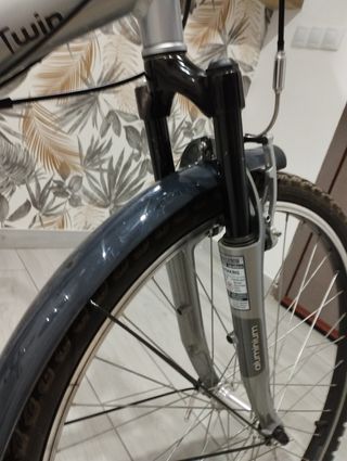 Bicicleta Btwin Gris
