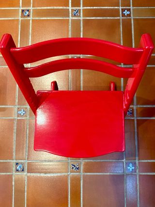 Stokke Silla Trona Roja