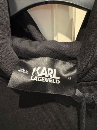 Sudadera Karl Lagerfeld Negra