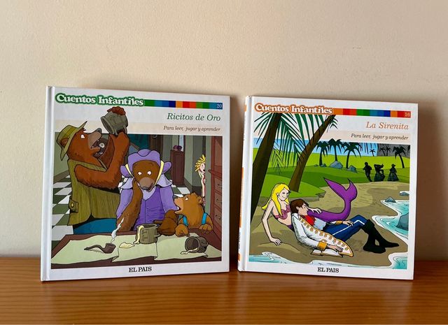 Cuentos infantiles: La sirenita y Ricitos de Oro