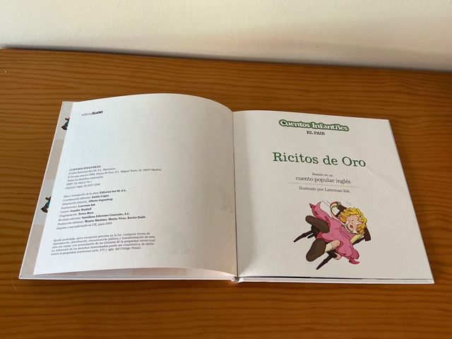 Cuentos infantiles: La sirenita y Ricitos de Oro