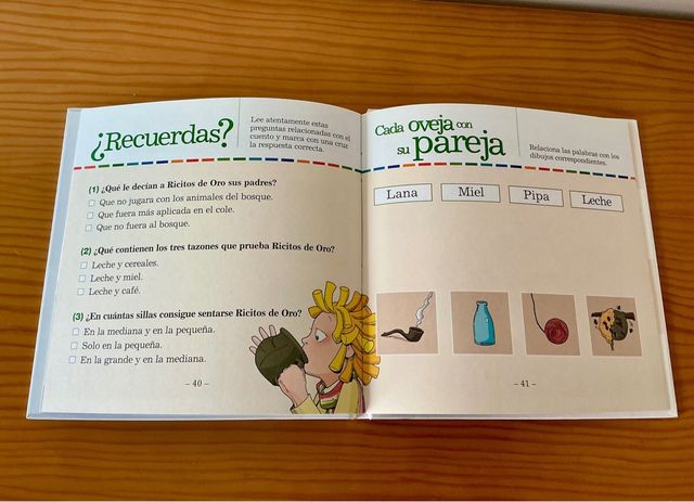 Cuentos infantiles: La sirenita y Ricitos de Oro