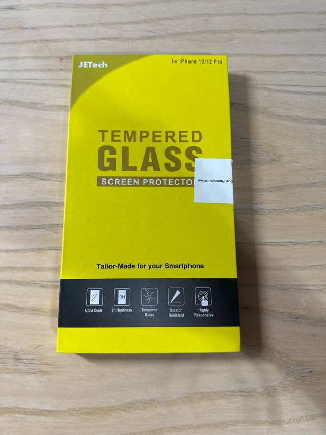 Protector Pantalla JETech iPhone 12/12 Pro