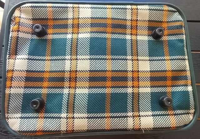 Borsa da toilette multicolore della collezione Vintage Fox