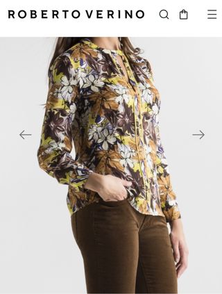 Blusa Roberto Verino Talla M