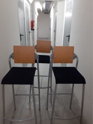 Taburetes altos para encimera