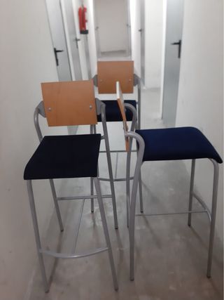 Taburetes altos para encimera