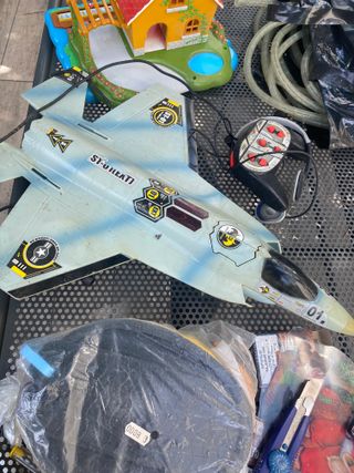 Aereo telecomandato X-35 GoldLok anni 80