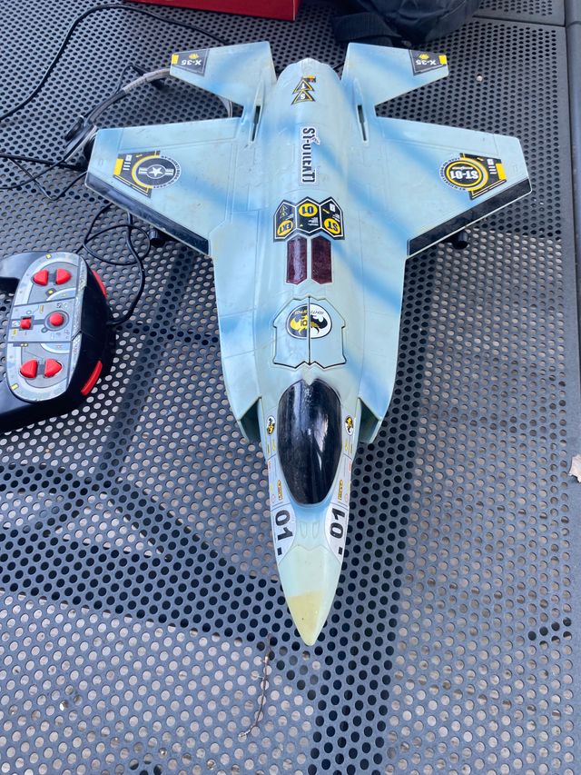 Aereo telecomandato X-35 GoldLok anni 80