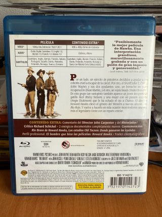 Rio Bravo Blu-ray John Wayne Dean Martin