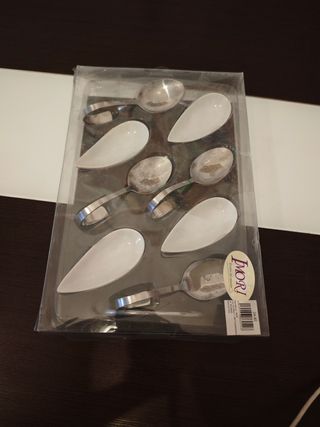 Set de presentación: bandeja de pizarra + 8 piezas