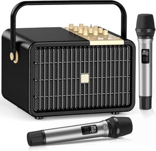 SUPNIU L400  Karaoke Profesional con 2 Micrófonos