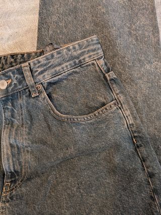 Lote chaleco punto + pantalón vaquero chico