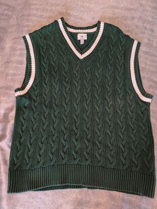 Lote chaleco punto + pantalón vaquero chico