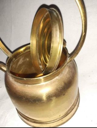 Antichi bollitori in rame e ottone