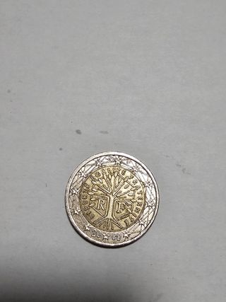 Moneda 2 Euros Francia 2000