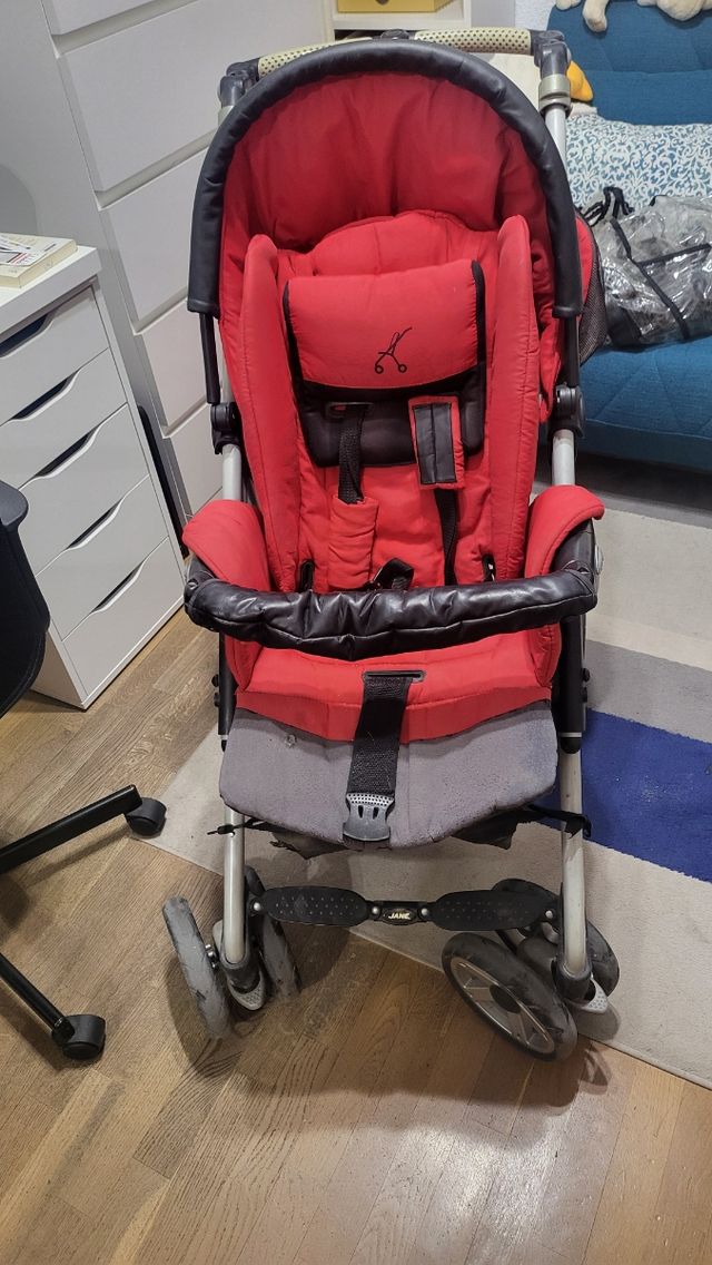 Cochecito Jane Rojo