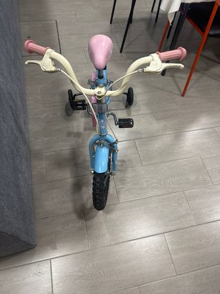 Bicicleta infantil 14” azul