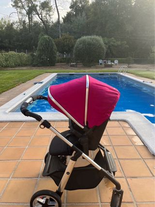 Carrito bebé Silver Cross rosa