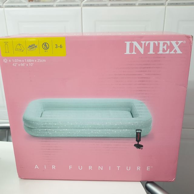 Colchón Hinchable Infantil Intex con Hinchador