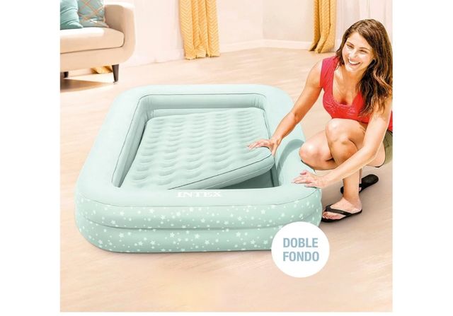 Colchón Hinchable Infantil Intex con Hinchador