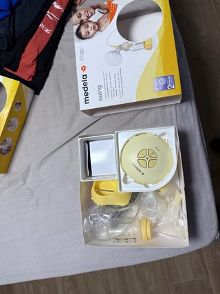 Sacaleches Medela Swing
practicamente nuevo.
