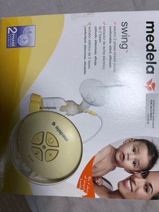 Sacaleches Medela Swing
practicamente nuevo.
